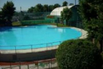Un'immagine della piscina