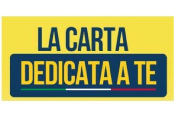 Carta “Dedicata a te”
