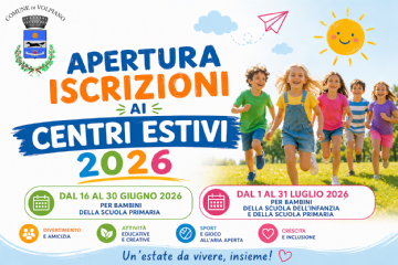 Iscrizioni centri estivi 2026